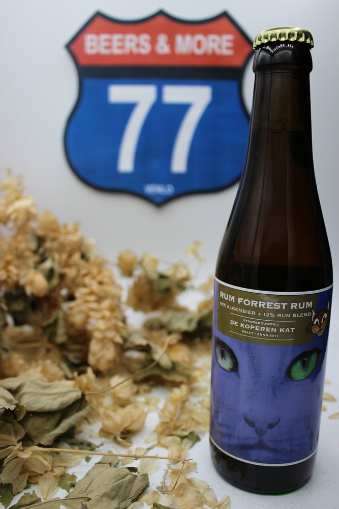 Brouwerij de Koperen Kat De Koperen Kat Rum Forrest Rum Algenbier Fles 33 cl 9,20%