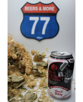 Brouwerij de Koperen Kat De Koperen Kat Bad & Bitchy Framboos Barleywine Blik 33 cl 12,00%