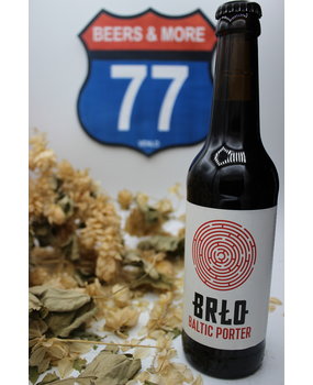 BRLO GMBH BRLO Baltic Porter Fles 33 cl 7,00% BRLO GMBH BRLO Baltic Porter Fles 33 cl 7,00%