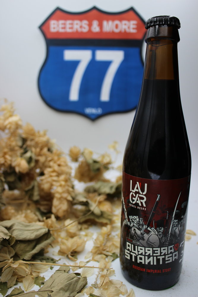 Laugar Laugar Aurora Stanitsa Stout Fles 33 cl  11,20%