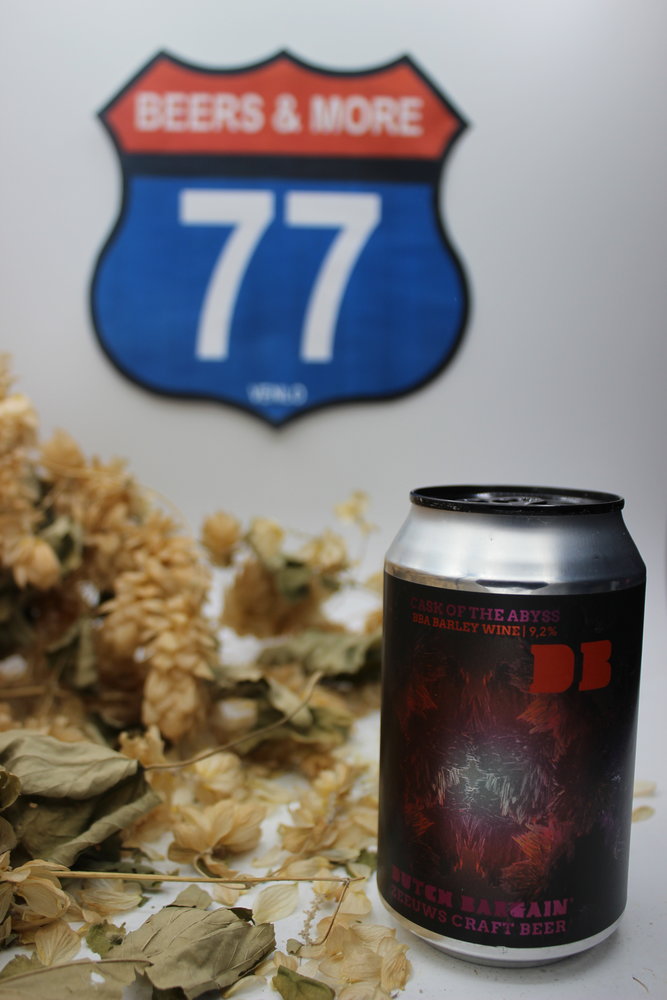 Dutch Bargain Dutch Bargain Cask of the Abyss Barley Wine Blik 33 cl 9,20% Dutch Bargain Dutch Bargain Cask of the Abyss Barley Wine Blik 33 cl 9,20%