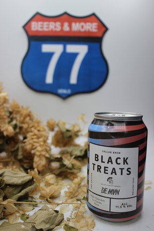 Brouwerij De Man Brouwerij De Man Black Treats 2022 Stout Blik 33cl 11.50% Brouwerij De Man Brouwerij De Man Black Treats 2022 Stout Blik 33cl 11.50%