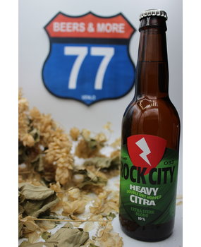 Rock City Brewing Rock City Brewing  Heavy Citra Extra Zwaar Blond Fles 33 cl  10,00%