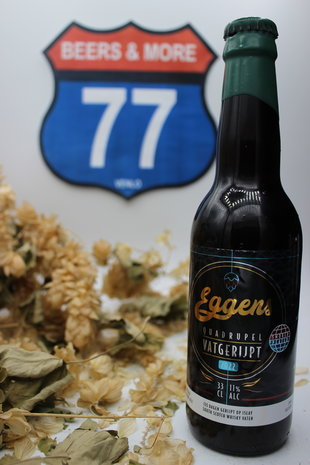 Eggens Eggens Quadrupel Vatgerijpt Islay 2022 Fles 33 cl 11,00%