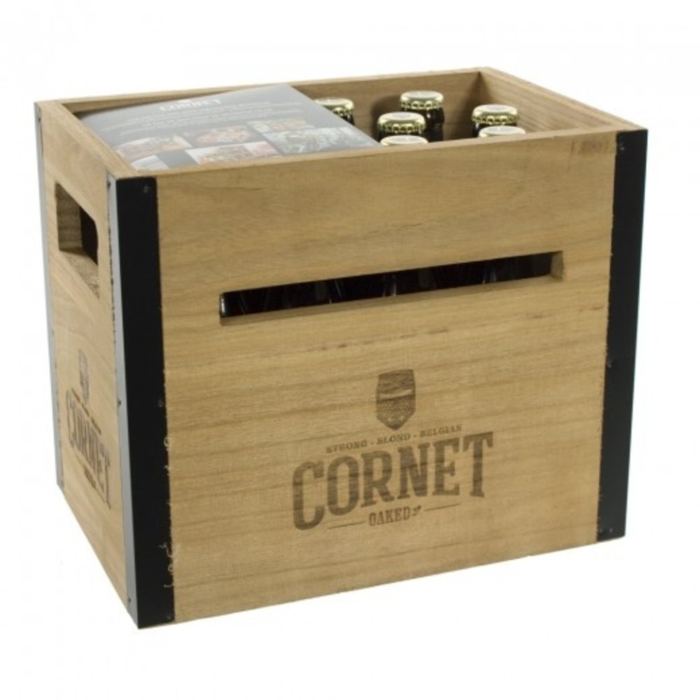 De Hoorn Original Houten Krat Blond 10 fles 33 cl 8,50 Beers