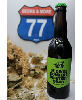 Brouwerij Stoute Henk Brouwerij Stoute Henk Dikke Donkere Duistere Drab Stout Fles 33 cl 10,30% Brouwerij Stoute Henk Brouwerij Stoute Henk Dikke Donkere Duistere Drab Stout Fles 33 cl 10,30%