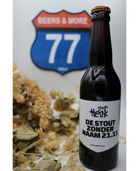 Brouwerij Stoute Henk Brouwerij Stoute Henk De Stout Zonder Naam 21.11 Stout Fles 33 cl 8,70% Brouwerij Stoute Henk Brouwerij Stoute Henk De Stout Zonder Naam 21.11 Stout Fles 33 cl 8,70%