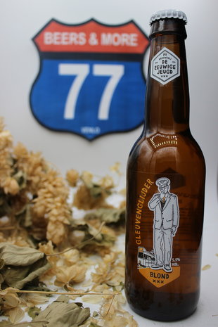 Brouwerij De Eeuwige Jeugd De Eeuwige Jeugd Gleuvenglijder Blond Fles 33 cl  5,50%
