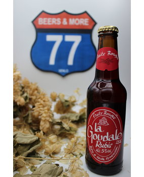 Gayant Gayant La Goudale Rubis Fruitbeer Fles 25 cl 5,00% Gayant Gayant La Goudale Rubis Fruitbeer Fles 25 cl 5,00%