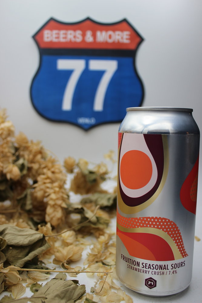 71 Brewing 71 Brewing Strawberry Crush Sour Blik 44 cl  7,40%