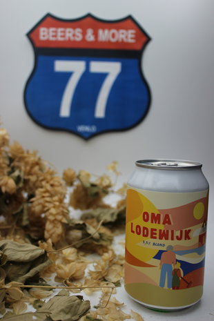 Brouwerij Eleven Brouwerij Eleven Oma Lodewijk Blond Blik 33 cl  5,50%
