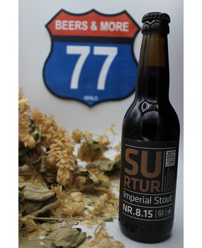 Borg Brugghus Borg Brugghus Surtur 8.15 Imperial Stout BA Fles 33 cl 13,00% Borg Brugghus Borg Brugghus Surtur 8.15 Imperial Stout BA Fles 33 cl 13,00%