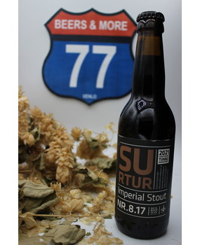 Borg Brugghus Borg Brugghus Surtur 8.17 Imperial Stout BA Fles 33 cl 12,20% Borg Brugghus Borg Brugghus Surtur 8.17 Imperial Stout BA Fles 33 cl 12,20%