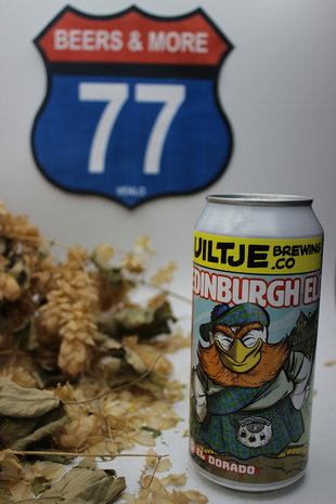 Uiltje Brewing Company Uiltje Brewing Company Fresh & Fast Edinburgh El Dorado! IPA Blik 44 cl  6,50%