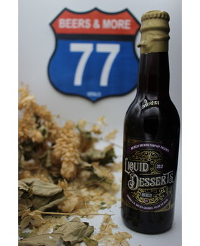 Big Belly Big Belly Liquid Desserts 20.2 Salted Caramel Pecan Pie Quad Cognac BA Quadrupel Fles 33 cl  12,50%