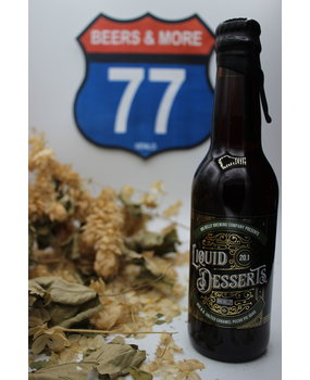 Big Belly Big Belly Liquid Desserts 20.1 Salted Caramel Pecan Pie Quad Rye BA Quadrupel Fles 33 cl  12,50%