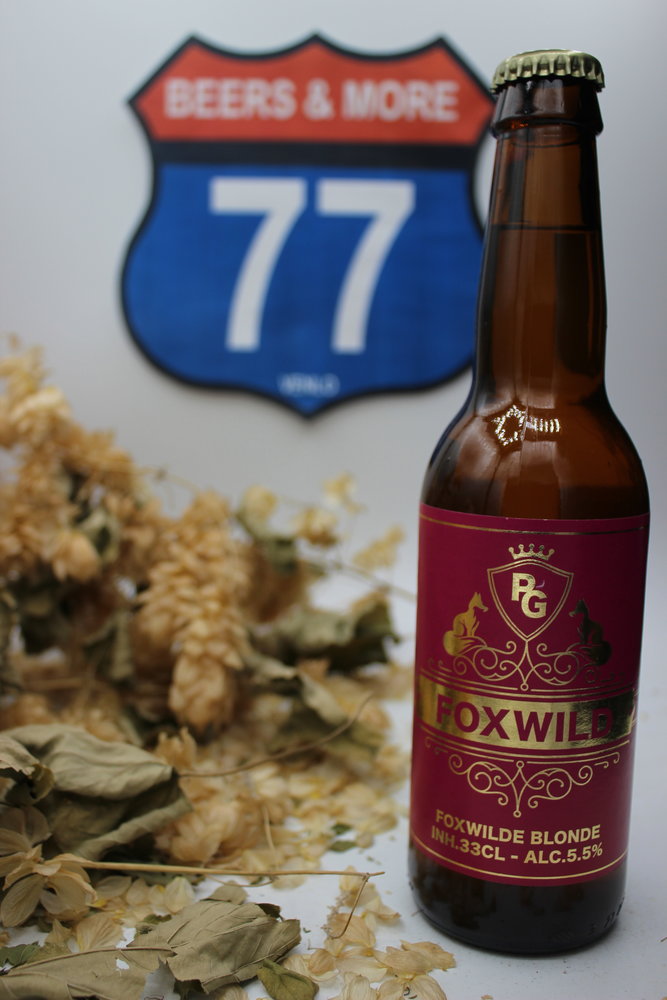 Guilty Monkey Brewery Peter Gillis Foxwilde Blonde Fles 33 cl 5,50%