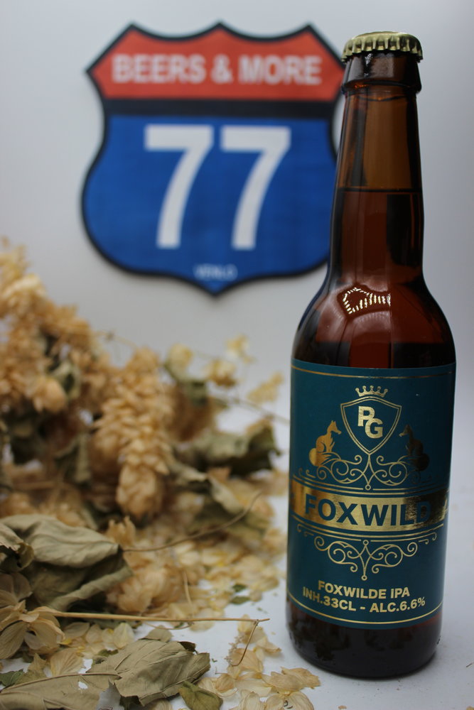 Guilty Monkey Brewery Peter Gillis Foxwilde IPA Fles 33 cl 6,60%