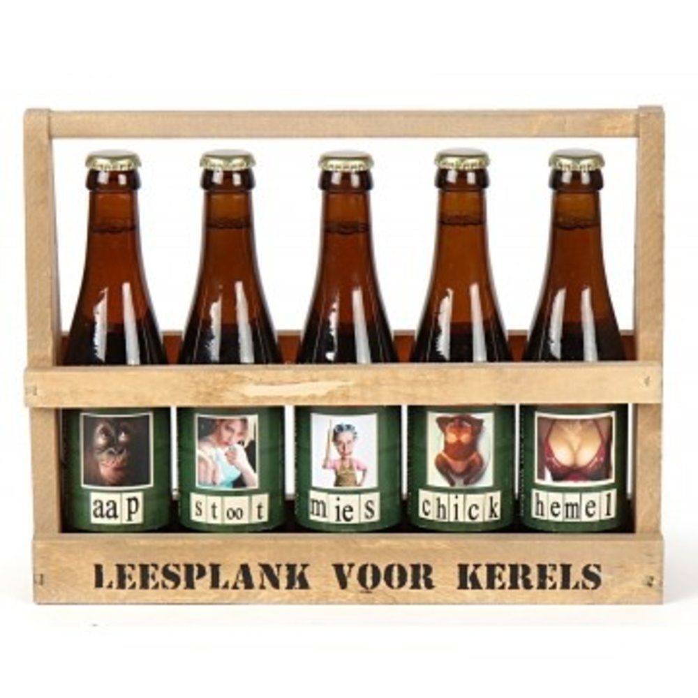 Leesplank voor Kerels 33 cl  5,00%