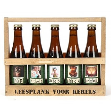 Leesplank voor Kerels 33 cl  5,00%