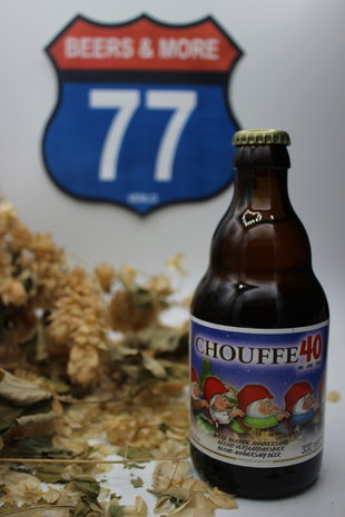 Brasserie D'ACHOUFFE Brasserie D'Achouffe  La Chouffe 40Y Blond Fles 33 cl 5,60% Brasserie D'ACHOUFFE Brasserie D'Achouffe  La Chouffe 40Y Blond Fles 33 cl 5,60%