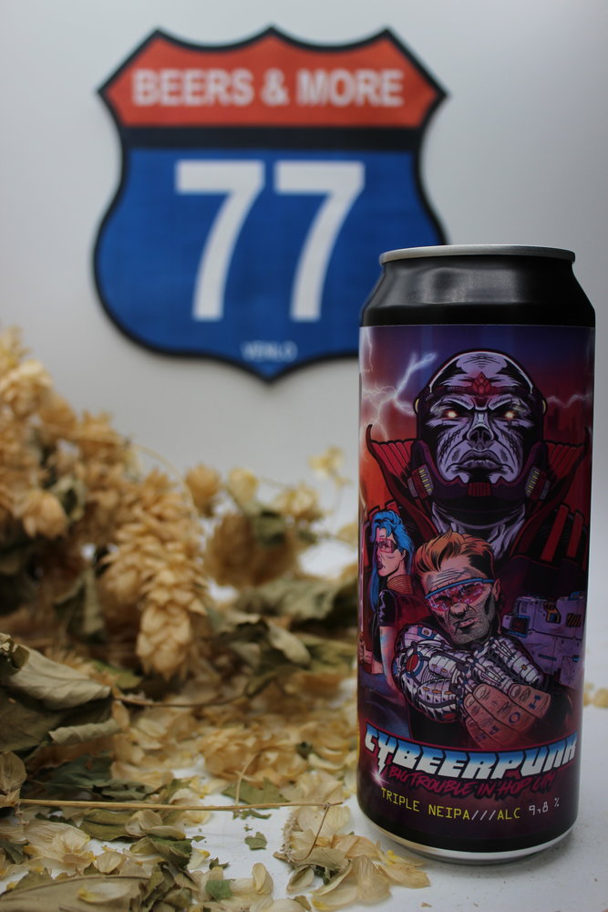 Pulfer Brewery Pulfer Brewery Cybeerpunk Triple Neipa Blik 50 cl  9,80%