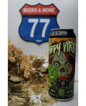 Pulfer Brewery Pulfer Brewery Hoppy Virus Neipa Blik 50 cl  6,90%