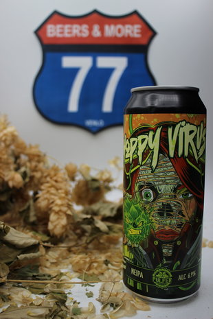 Pulfer Brewery Pulfer Brewery Hoppy Virus Neipa Blik 50 cl  6,90%