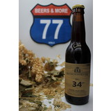 Bronckhorster Bronckhorster NO.34 Quadrupel Captain Morgan Rum BA Fles 33 cl  12,50%