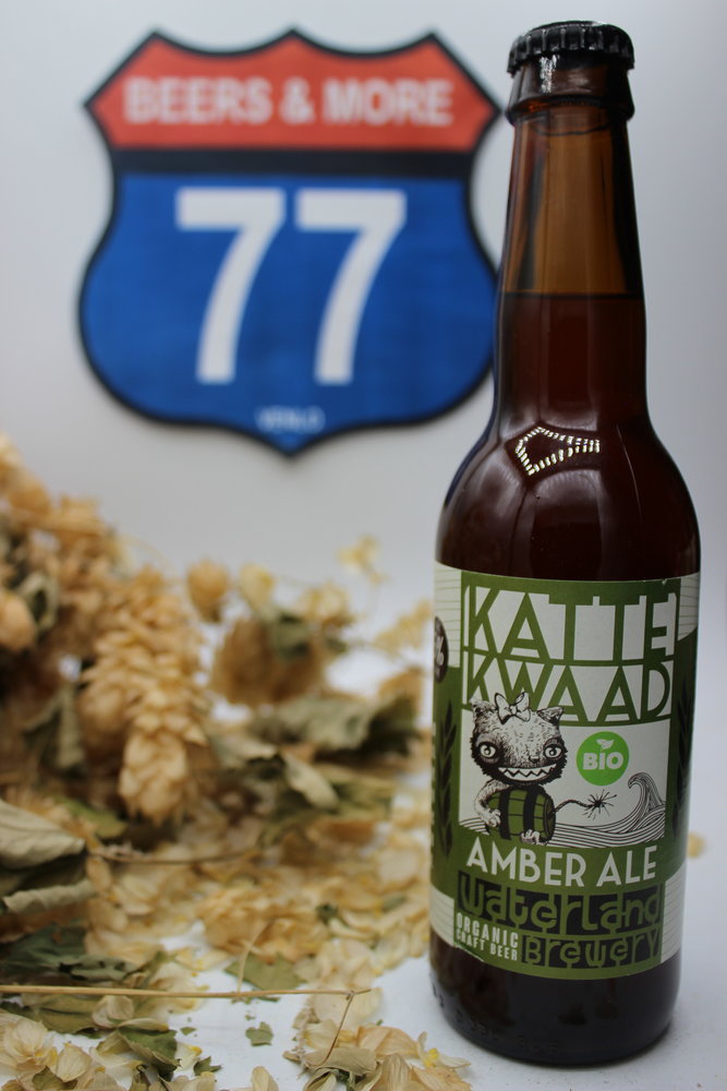 Waterland Brewery Waterland Brewery Kattekwaad Amber Ale Willow Infused Fles 33 cl  6,00% Waterland Brewery Waterland Brewery Kattekwaad Amber Ale Willow Infused Fles 33 cl  6,00%