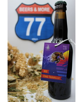 Het Goede Kant Van Het Spoor Het Goede Kant van het Spoor Cinq Travaille Stout Fles 33 cl  10,50% Het Goede Kant Van Het Spoor Het Goede Kant van het Spoor Cinq Travaille Stout Fles 33 cl  10,50%