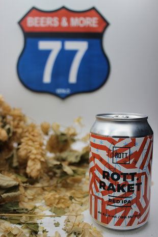 Rott. Brouwers Rott. Raket Red IPA Blik 33 cl 6,00%