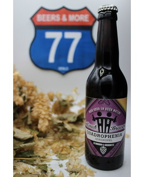 Bottleneck Brewery Bottleneck Brewery Quadrophenia Quadrupel Fles 33 cl  10,50%