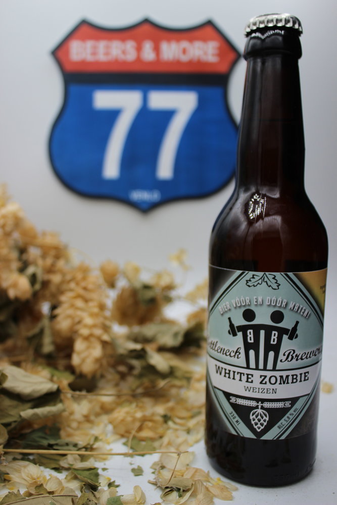 Bottleneck Brewery Bottleneck Brewery White Zombie Weizen Fles 33 cl  5,80%