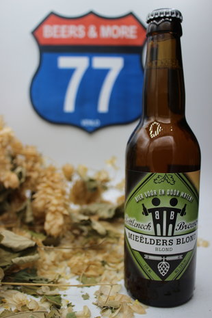 Bottleneck Brewery Bottleneck Brewery Mieelders Blond Fles 33 cl  7,50%