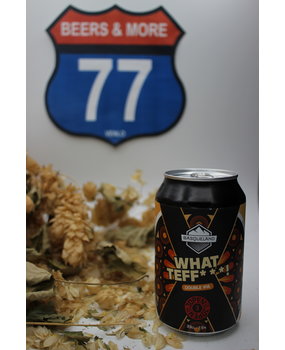 Basqueland Brewery Basqueland & Jopen What Teff*** DIPA Blik 33 cl 8,00% Basqueland Brewery Basqueland & Jopen What Teff*** DIPA Blik 33 cl 8,00%