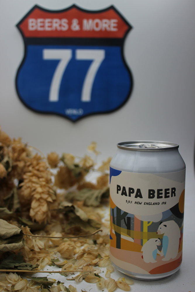 Brouwerij Eleven Brouwerij Eleven Papa Beer NEIPA Blik 33 cl  5,50%
