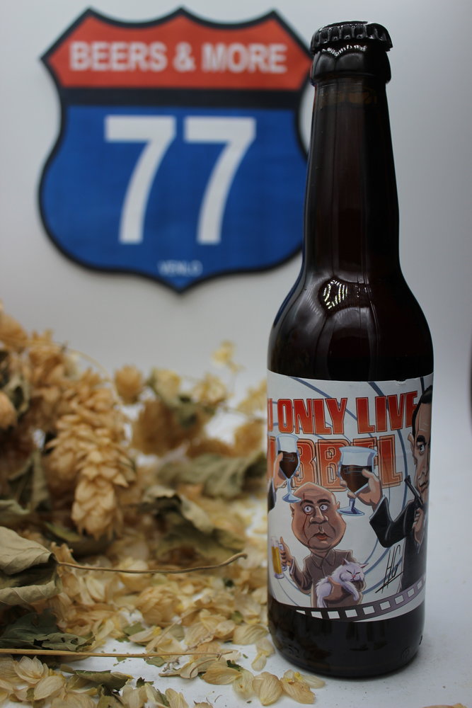 Milky Road Brewery Milky Road You Only Live Dubbel Fles 33 cl  7,70%