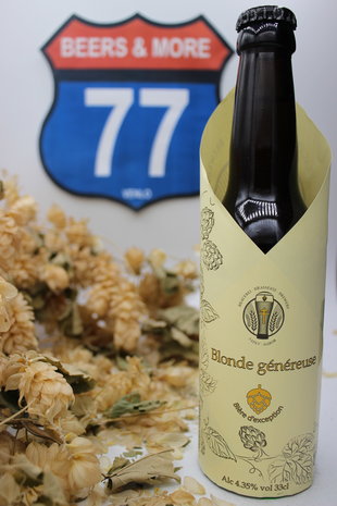 Brasserie St Nabor Brasserie St Nabor Blonde Genereuse Blond Fles 33cl 4.35% Brasserie St Nabor Brasserie St Nabor Blonde Genereuse Blond Fles 33cl 4.35%