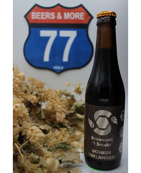 Brouwerij 'T Smakt Brouwerij 'T Smakt Donker Verlangen Stout Fles 33 cl 8,90% Brouwerij 'T Smakt Brouwerij 'T Smakt Donker Verlangen Stout Fles 33 cl 8,90%