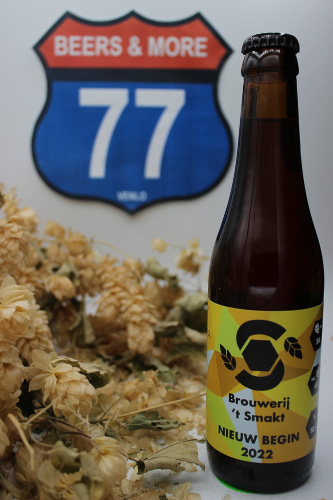 Brouwerij 'T Smakt Brouwerij 'T Smakt Nieuw Begin 2022 Barley Wine Fles 33 cl 10,40%