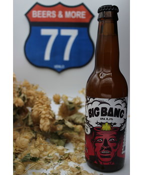 Brouwerij Mannenpap Brouwerij Mannenpap Big Bang #4 DDH DIPA Fles 33 cl  8,20%