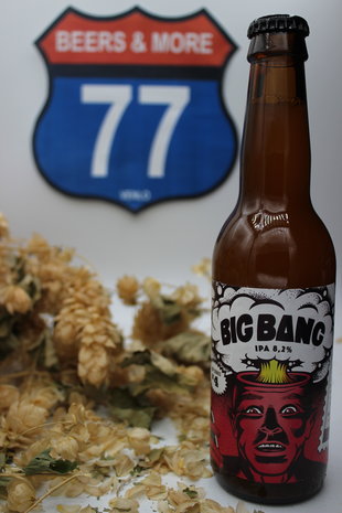 Brouwerij Mannenpap Brouwerij Mannenpap Big Bang #4 DDH DIPA Fles 33 cl  8,20%