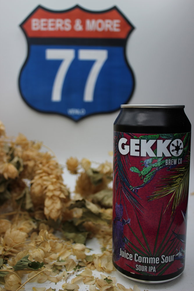 Gekko Brewing Company Gekko Juice Comme Sour IPA Blik 44 cl  5,00%
