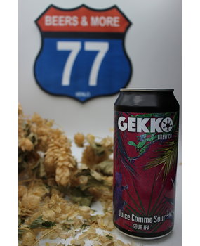 Gekko Brewing Company Gekko Juice Comme Sour IPA Blik 44 cl  5,00%