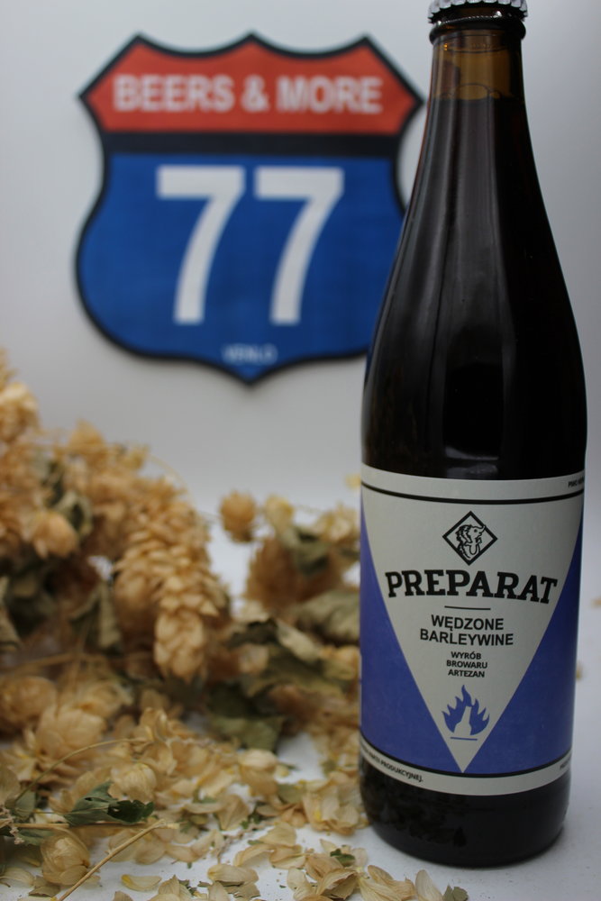 Browar Artezan Browar Artezan Preparat Smoked Barley Wine Fles 50 cl  9,00%