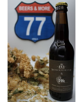 Bronckhorster Bronckhorster Barrel Aged Montferland Collab Imperial Red Ale Fles 33 cl  10,50%