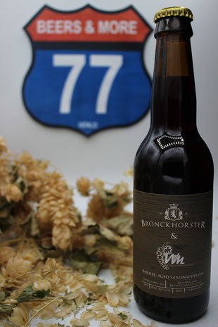 Bronckhorster Bronckhorster Barrel Aged Montferland Collab Imperial Red Ale Fles 33 cl  10,50%