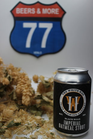 The White Hag The White Hag Black Boar Imperial Oatmeal Stout Blik 33 cl 10,20% The White Hag The White Hag Black Boar Imperial Oatmeal Stout Blik 33 cl 10,20%