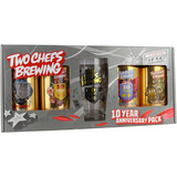 Two Chefs Brewing Two Chefs Brewing Geschenkverpakking 10 Years Anniversary Pack Blik 4x33 cl Two Chefs Brewing Two Chefs Brewing Geschenkverpakking 10 Years Anniversary Pack Blik 4x33 cl